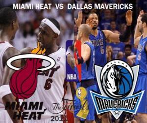 yapboz NBA Finalleri 2011 - Miami Heat vs Dallas Mavericks